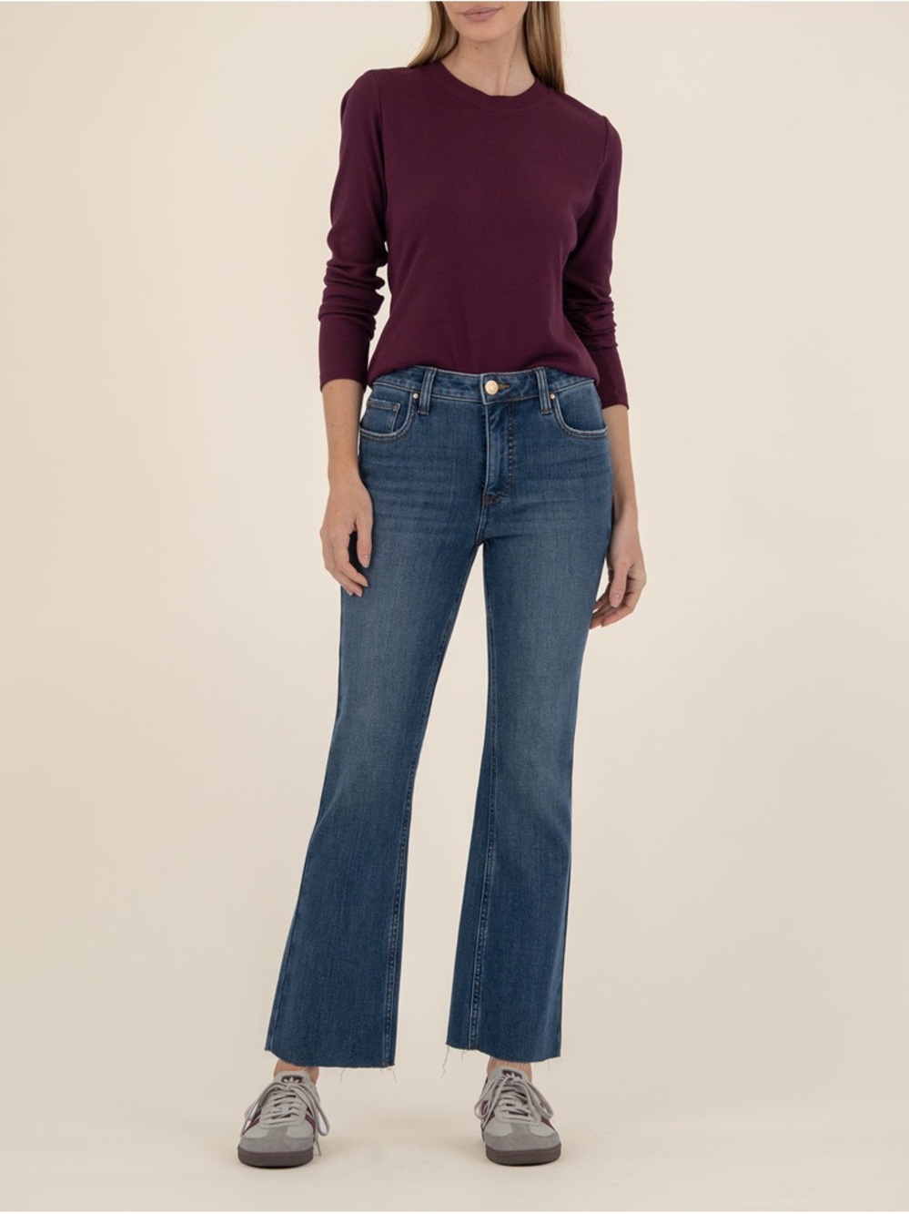 KUT FROM THE KLOTH Women's Kelsey high Rise Flare Jeans